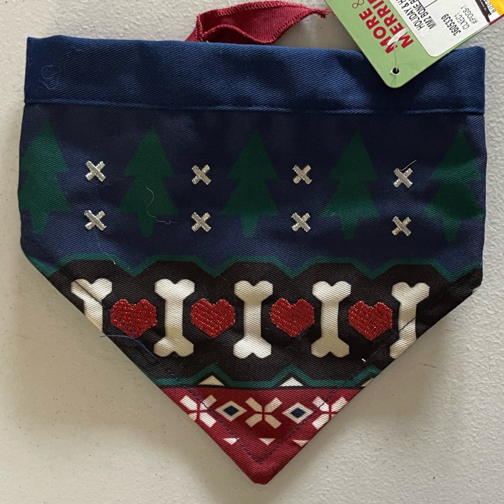 Durable Holiday Dog Bandana
